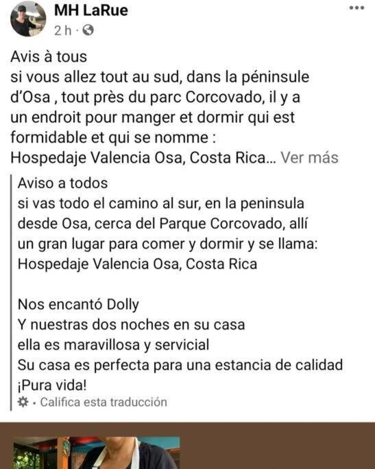 Hospedaje Valencia Osa, Cr Potrero  Kültér fotó